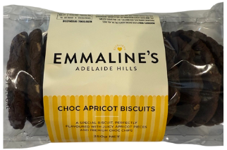 Emmaline's Chocolate Apricot Biscuits 350g